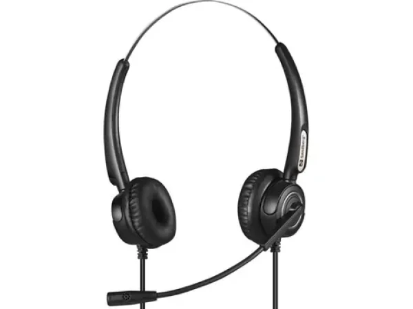 Sandberg Headset Pro Stereo černá / sluchátka s mikrofonem / USB + RJ9/11 (126-30)