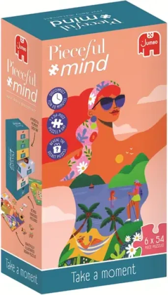 JUMBO Puzzle Pieceful mind: Věnuj si chvilku