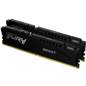 KINGSTON DIMM DDR5 64GB (Kit of 2) 5200MT/s CL40 FURY Beast Černá EDF_553184