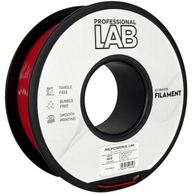 PETG filament 1,75 mm červený Professional Lab 1 kg