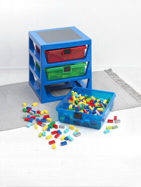 Organizér LEGO se třemi zásuvkami