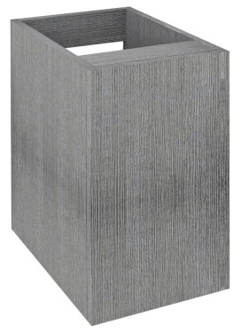 SAPHO - ODETTA skříňka spodní dvířková 30x50x43,5cm, pravá/levá, dub stříbrný DT300-1111