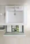DURAVIT - Ketho Umyvadlová skříňka 43x140x55 cm, 2 zásuvky, lesklá bílá KT6697B2222