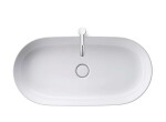 DURAVIT - Luv Umyvadlo na desku, 80x40 cm, bez přepadu, bílá 0379800000