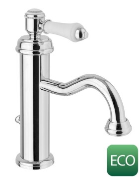 SAPHO VIENNA stojánková umyvadlová baterie výpustí, ECO karatuše, chrom VO002-01