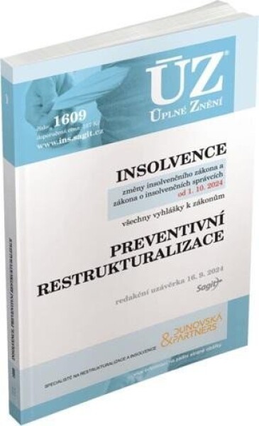 ÚZ 1609 Insolvence,