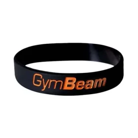 Silikonový náramek GB Black Orange - Gymbeam (černá) (73705-1-single_variant)