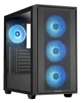 CHIEFTEC Hunter 3 GS-03B-OP černá / Skříň / ATX, E-ATX / Midi Tower / RGB / průhledná bočnice / bez zdroje (GS-03B-OP)