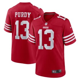Nike Pánský dres San Francisco 49ers NFL Brock Purdy #13 Game Velikost: 2XL