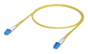 Ubiquiti UACC-OFC-S2-LULU-1M žlutá / Optický patch kabel / LC-LC / Duplex / OS2 / 1 m (UACC-OFC-S2-LULU-1M-50)