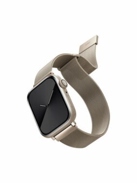 UNIQ strap Dante Apple Watch Series 4/5/6/7/SE 42/44/45mm. Stainless Steel starlight UNIQ-45MM-DANSLGT