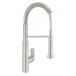 GROHE - K7 Dřezová baterie s flexibilním ramenem, supersteel 31379DC0
