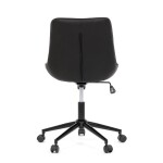 Pracovní židle, výškově nastavitelná, černá látka, KA-V3120 BK3