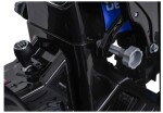 Mamido Dětský elektrický traktor MEGA D68 24V s přívěsem modrý