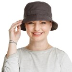 Bushman Pánský i dámský klobouk Bucket, tmavě hnědý 58