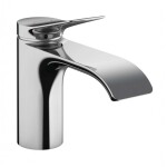 HANSGROHE - Vivenis Umyvadlová baterie 80, s výpustí, EcoSmart, chrom 75010000