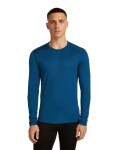 ICEBREAKER Mens 200 Oasis LS Crewe, Atlantis velikost: L