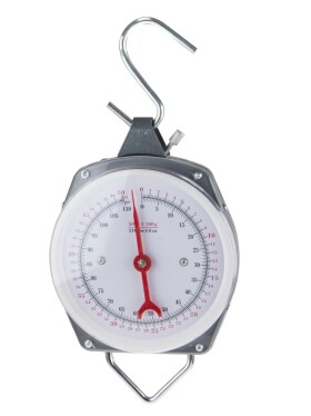 LEVIOR 24260 Závěsná váha (mincíř), analogový, max. 50kg