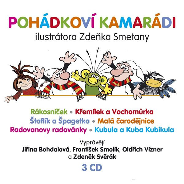Pohádkoví kamarádi - Václav Čtvrtek - audiokniha