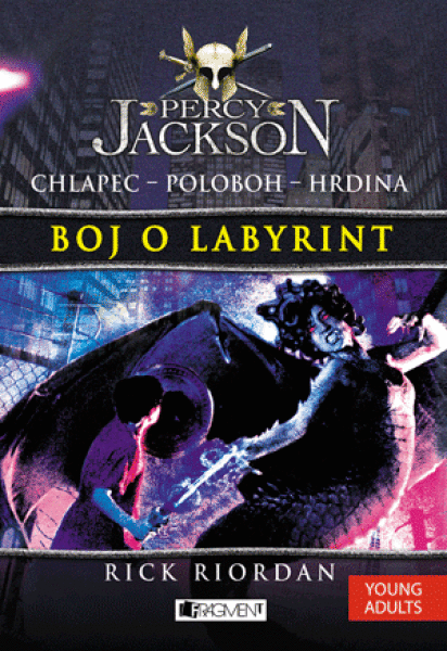 Percy Jackson Boj labyrint Rick Riordan e-kniha