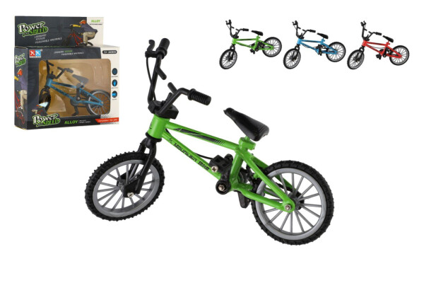 Kolo jízdní prstové kov/plast - 3 barvy v krabičce