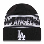 New Era Pánská zimní čepice Los Angeles Dodgers MLB Black Colorway 2024 Clubhouse Beanie