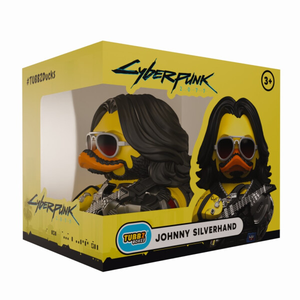 Tubbz kachnička Cyberpunk - Johnny Silverhand - Numskull
