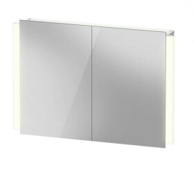 DURAVIT - Ketho.2 Zrcadlová skříňka s LED osvětlením, 70x100x16 cm, 2 dvířka K27137000001000