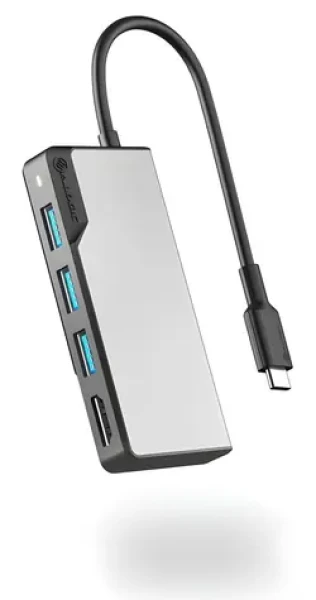 Alogic Fusion Core Space Gray / USB hub / USB-C / 5 portů (UCFUHDV2-SGR)