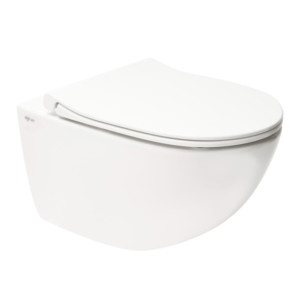 WC závěsné SAT Infinitio včetně prkénka softclose, zadní odpad SATINF011RREXP SATINF011RREXP