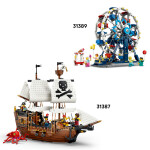 LEGO LEGO® Creator 3 v 1 31386 Divoká zvířata: Majestátní lev
