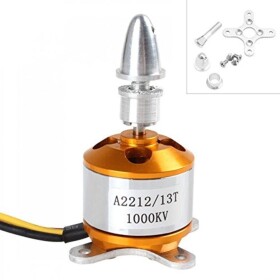 Outrunnerový motor A2212/13T - Bezkartáčový, 1000 kV
