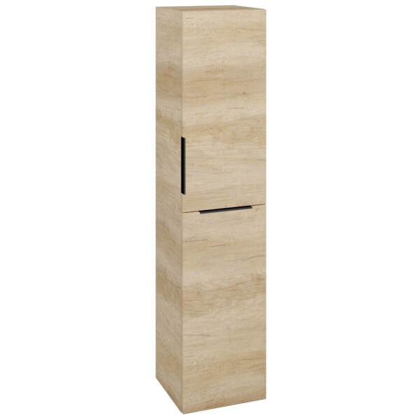 Dřevojas - Vysoká skříň s košem na prádlo DOS SVD2K 35 - D15 Nebraska / Úchytka T07 / D15 Nebraska / Pravé 210618IP