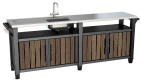 KETER UNITY CHEF 415L walnut
