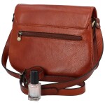 Luxusní dámská crossbody kabelka Isaac, hnědá