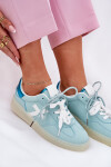 Nízké Dámské Sportovní Boty S Leopardím Vzorem Mint Zelevelis 36