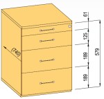 BBP Orga Aer K4 740 :: částečný-tlumení-plast (196025)