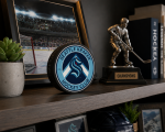 Mustang Puk Seattle Kraken NHL Chevron Banner