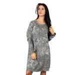 HOSH Mikinové šaty ADORE Velikost: UNI, Barva: Béžová