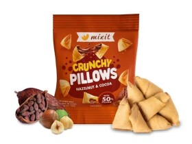 Mixit Křupavé polštářky do kapsy Lískový oříšek & kakao 30g
