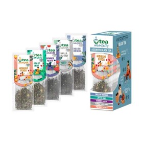Tea Moments Assorted Black Tea 15 sáčků, černý a zelený čaj