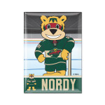 Wincraft Magnet Minnesota Wild NHL Metal Magnet MASCOT