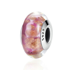 ELENYS Royal Fashion přívěsek Purpurové sklo Muráno SCZ062