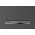 Geberit ovládací tlačítko SIGMA 50 černý chrom, easy-to-clean, kov-plast 115.671.QD.2 115.671.QD.2