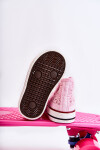 Dětské vysoké tenisky Pink Mona 34