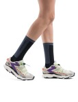 Dámské merino ponožky ICEBREAKER Wmns Run+ Ultralight Crew, Black/Graphite velikost: 41-43 (L)