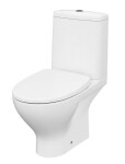 CERSANIT - WC KOMBI MODUO 651 011 3/5 CLEAN ON, SEDÁTKO SLIM DUROPLAST-SOFT CLOSE K116-003
