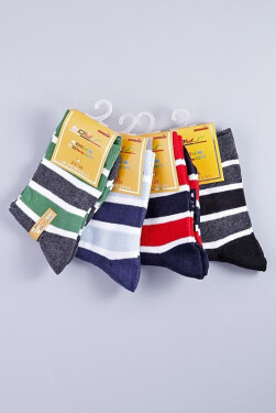 Chlapecké ponožky 4pcs B502D vícebarevná - Gemini vícebarevná 19-22