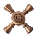 RAV Slezák - Ručka RETRO - studená voda, Stará mosaz (Bronz) KR3001SM KR3001SM