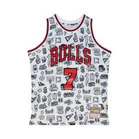 Mitchell & Ness Pánský dres Chicago Bulls NBA Toni Kukoč #7 Doodle Swingman Velikost: M